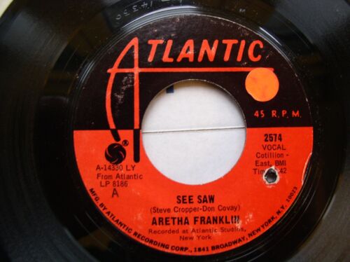 ARETHA FRANKLIN: A COLLECTION OF 13 SINGLES SINGLES CON VG to EX - Picture 19 of 24