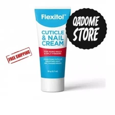 Flexitol Cuticle & Nail Cream 20g &Conditions &Smoothes Away Day, Raggen Edges