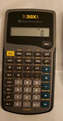 Texas Instruments TI-30XA Scientific Calculator | eBay