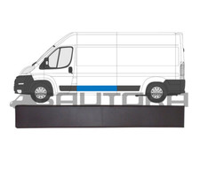 For Fiat Ducato Front Left Side Sliding Door Molding Trim 1306606070