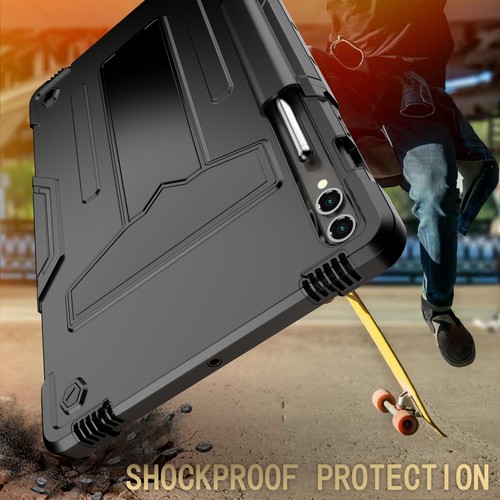 Heavy Duty Kickstand Case Cover For Samsung A9/A9+/Tab S9/S9 FE/S9 Plus Tablet - Picture 3 of 14