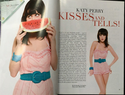KATY PERRY RARE 6 PAGE INTERVIEW IN EGYPTIAN DIVA MAGAZINE FROM APRIL 2009 L@@K