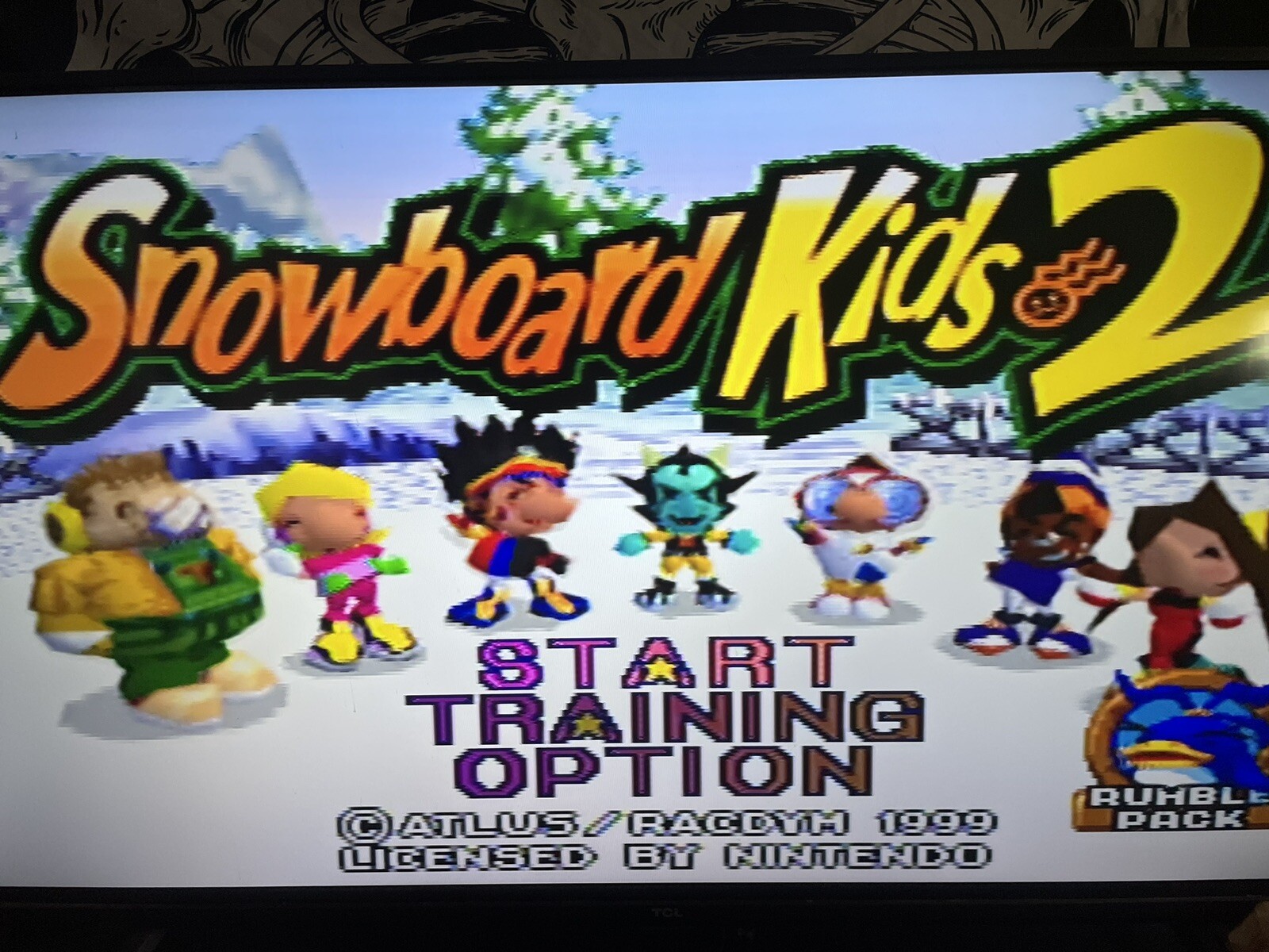 Snowboard Kids 1 + 2 N64 Tested And Working