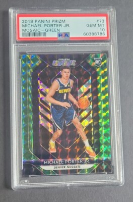 Michael Porter Jr. RC Mosaic Silver SP NBAカード Michael Porter