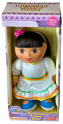 Fisher Price Dora the Explorer Birthday Fiesta Realistic Hair with