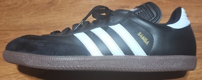 NIB adidas Men's Samba Classic Black White Indoor Soccer Shoe Sz 12. 034563