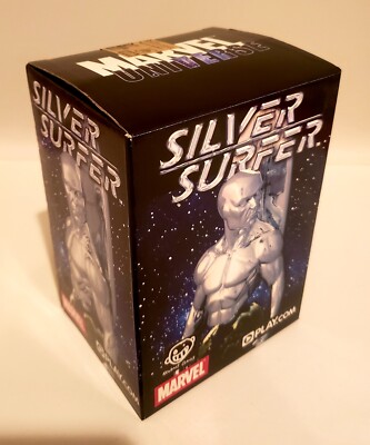 RARE Diamond Select Toys Silver Surfer Chrome Bust Limited ED 300 Marvel NIB