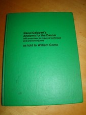GELABERT ANATOMY FOR DANCER EXERCISE TECHNIQUE 1964 HC COMO