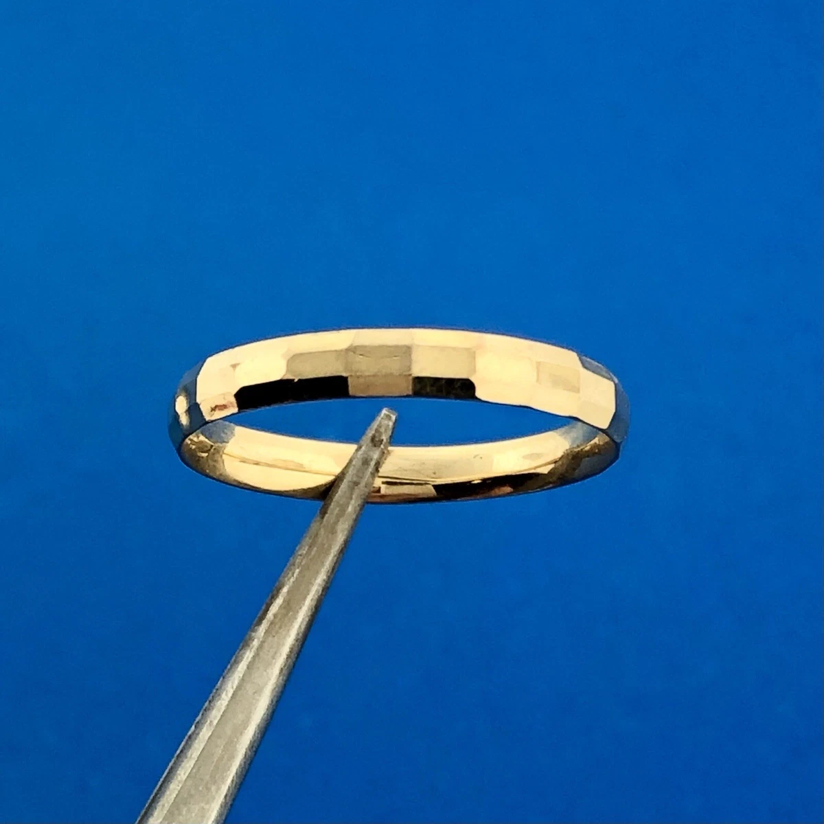 Designer Atasay Kuyumculuk AK Turkey 14K Yellow Gold Hammered