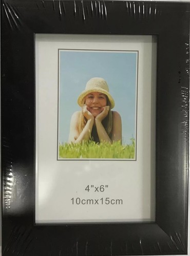 BLACK Photo Frame Picture Certificate frames 4x6 5x7 6x8 8x10 A4 10x13 12x12 A3 - Picture 3 of 35