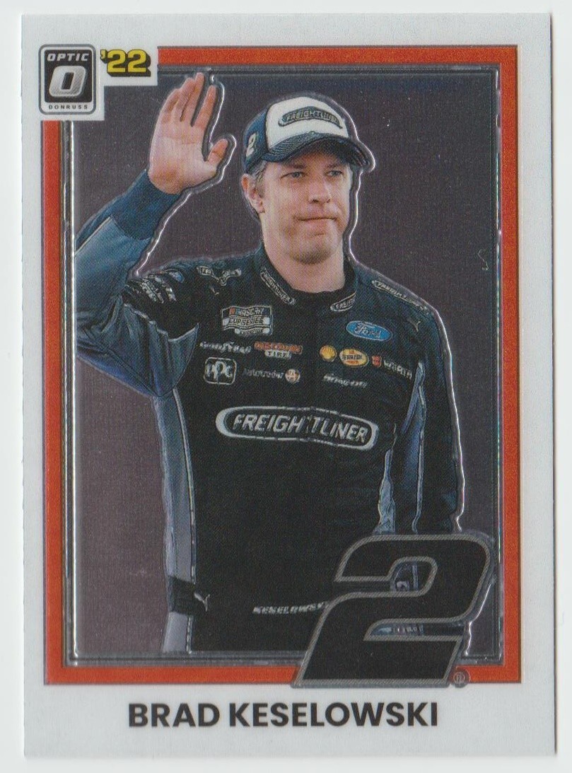 2022 Donruss NASCAR Optic #73 Brad Keselowski RETRO