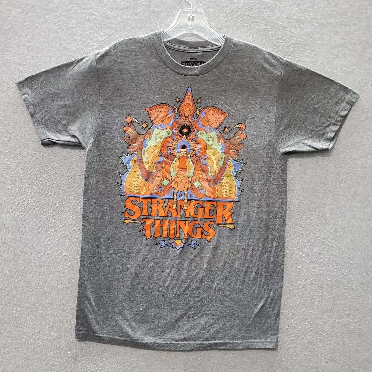stranger things t shirt mens