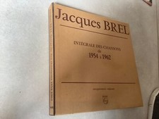 Intégrale des chansons 1954-1962-J.Brel-5 disques vinyls-Philips.
