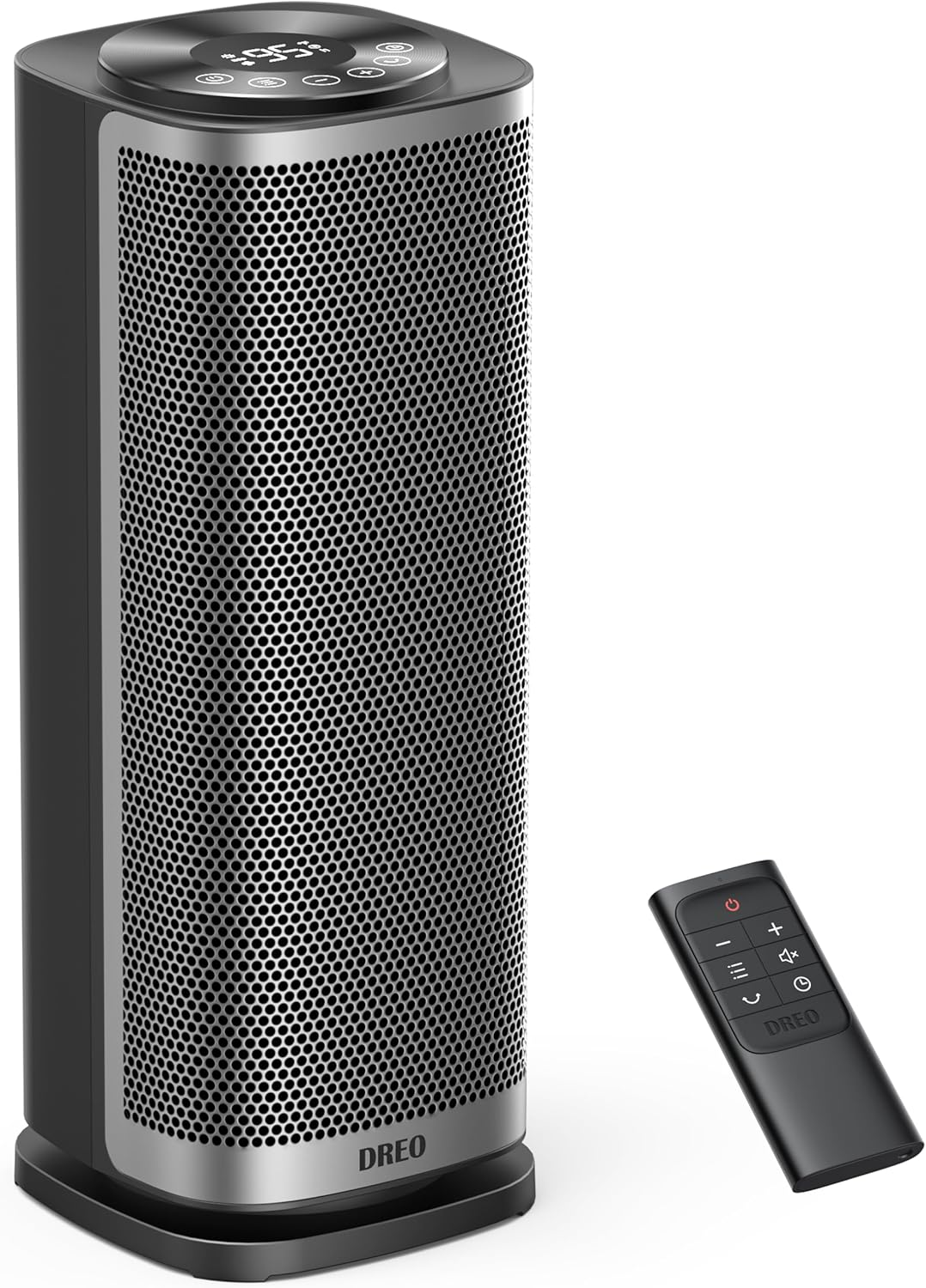 Space Heater for Bedroom, 70 ° Oscillation, Fast Heating Ceramic Electric with D-image