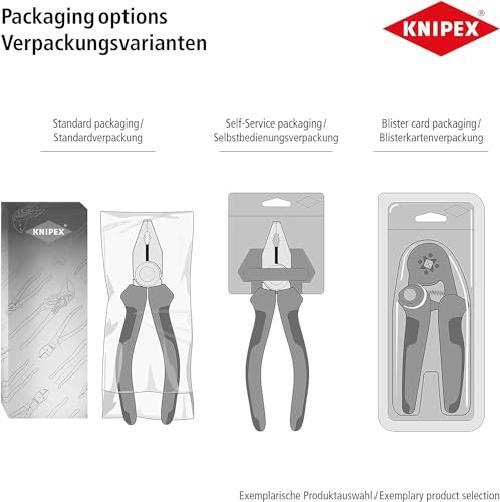 Pinza Knipex 46 11 G0 per Anelli Elastici Alberi - Qualità Professionale - 2