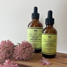 Castor Oil Pure Organic Cold Pressed Hexane Free