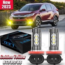 2x H11 H8 Led Fog Light Hid Amber Bulbs Kit For Honda Civic Crv 2002-2017 2018