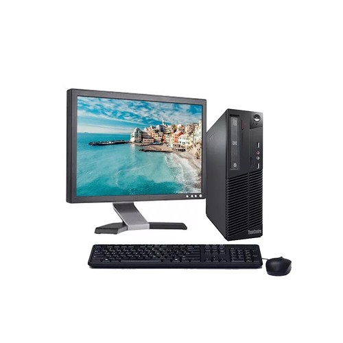 Lenovo Mini Desktop Computer i5 16GB RAM 512GB SSD 22" LCD Wi-Fi Windows 10 Pro - Picture 6 of 8