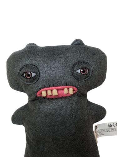 Fuggler lustiges hässliches Monster Gaptooth McGoo grau Sammlerstück Stofftier - Bild 4 von 7