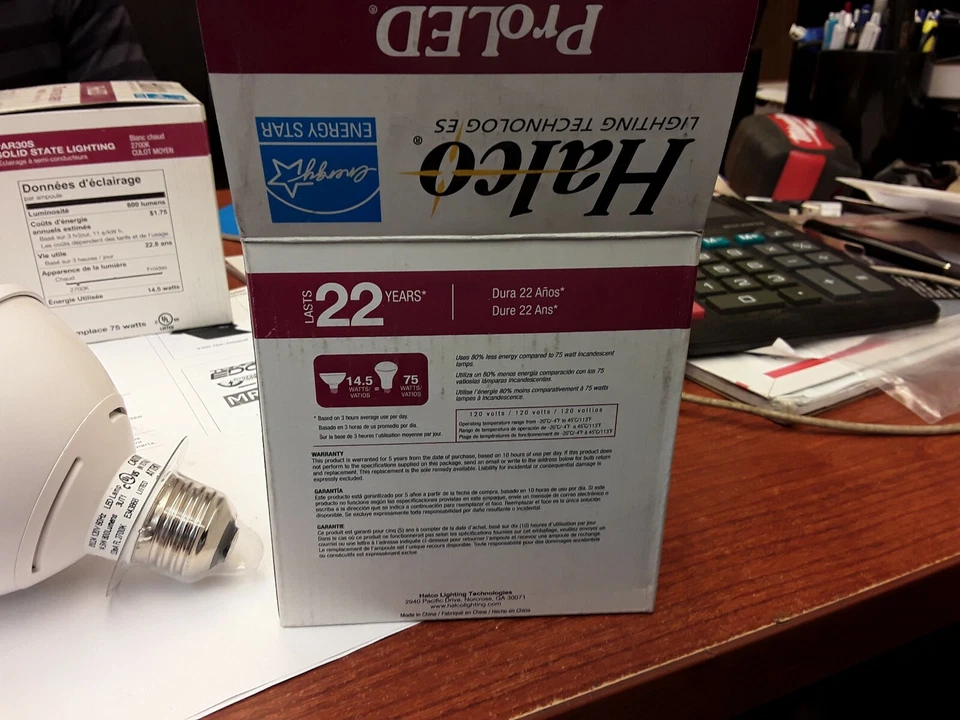 Halco ProLed 75W Par30S 800 Brightness - Image 4 of 4