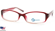NEW MODERN OPTICAL TANGO BURGUNDY EYEGLASSES GLASSES PLASTIC FRAME 53-17-135mm