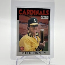 1986 O-Pee-Chee Mike Heath Baseball Card #148 NM-MT Free Shipping