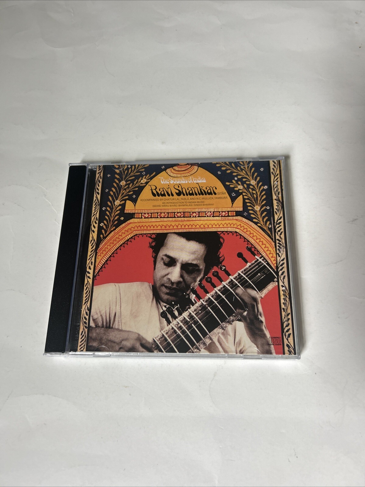 Columbia The Sounds of India by Ravi Shankar CD Sitar-Beatles-grammy-Hindu