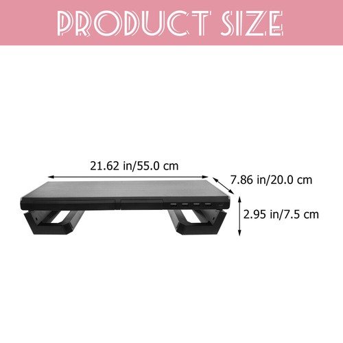 Laptop Stand Monitor Stand Riser Desk Organizer Computer Screen Riser - 第 12/12 張圖片