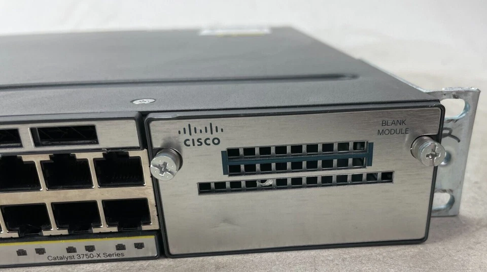Cisco Anatel TNY-WS3750X-3560X (A) 24-Ports Switch w/ Power Cord - Image 3 of 4
