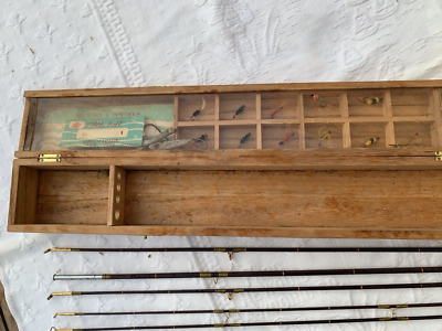 Vintage Sakura Bamboo Venus 391534 Fly Rod Extra Tips Lures