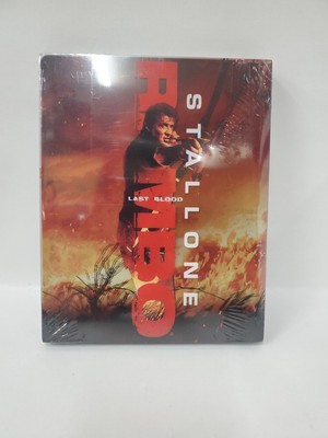 NEW RAMBO: LAST BLOOD 4K ULTRA HD BLU RAY 2 DISC STEELBOOK