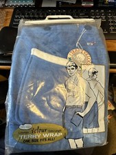 Vtg. NEW Martel Diplomat 70  s Bath Wrap Terry Velour