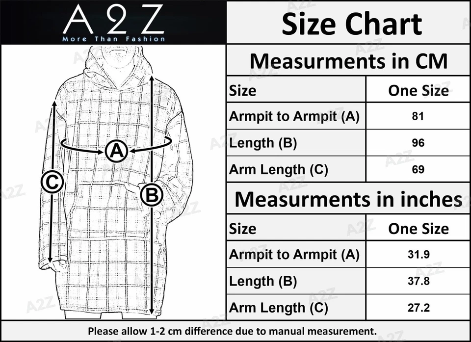 Unisex Uomo Ladies Oversize Rosso Naso Giorno Scozzese Snuggle Morbido Caldo - Immagine 2 di 2