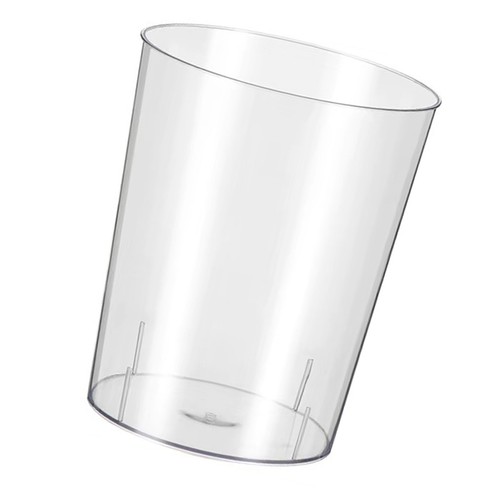 (Transparent Model Large One Loaded)Transparent Trash Can Home Office High Va US - Picture 3 of 12