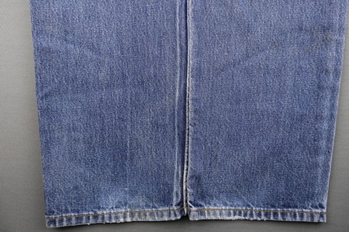 Men's 2013 Levi's 505 Jeans Regular Fit Distressed Medium Wash Cotton Size 34x29 - Picture 9 of 12