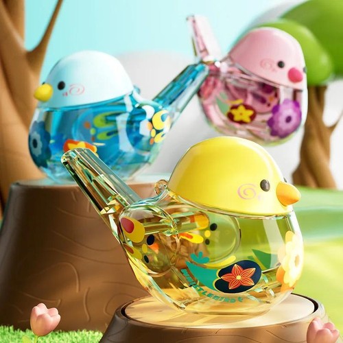 Water Bird Whistle Giocattolo per Neonati - Aggiungi Acqua per Suoni Divertenti, Giocattolo Musicale per Bambini - Foto 4 di 14