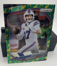2025 Panini Prizm Josh Allen Kangaroo Prizm 1/61 First On Print! 🔥🔥🔥Bills