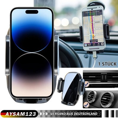 Handyhalterung Auto Handy Halterung Lüftungsgitter KFZ Handyhalter Autohalterung