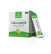Chlorophyll Stick Packs for Gut Health