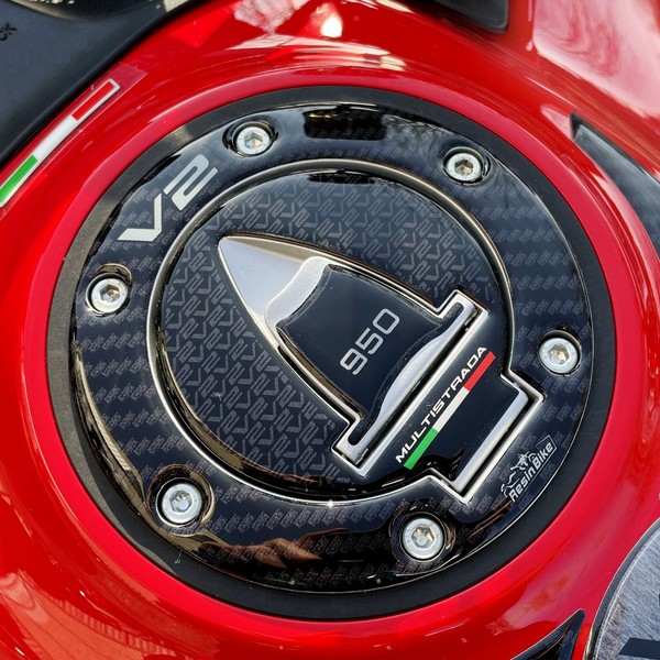 Aufkleber 3D Kompatibel Mit Ducati Multistrada 950 V2-V2S 2022-2024 Tankdeckelsc-image