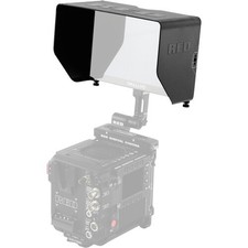 RED branded sunshade for camera monitor