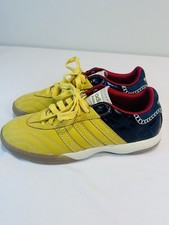 ADIDAS Wales Bonner X Samba Millenium Fade Gold Yellow Navy Size 6.5 IH8407