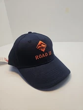 Headsweats ROAD ID Running Hat Blue Cap Adjustable "Keep A Cool Head" Quick Dry