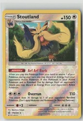 Stoutland 176/236 Cosmic Eclipse Reverse Holo