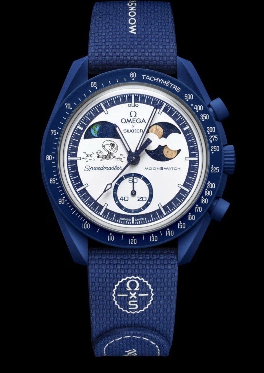 Nasdaq　MoonSwatch × OMEGA × Snoopy The New Snoopy MoonSwatch Mission to Earthphase - Moonshine