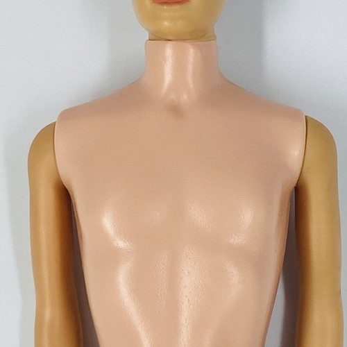 1960 Ken Doll Brunette Painted Hair Hawthorne USA Mattel Barbie - Picture 3 of 12