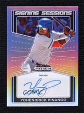 2022 Panini Prizm Draft Picks Signing Sessions Yohendrick Pinango Auto 14e8