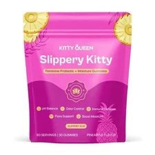 Kitty Queen Slippery Kitty – Feminine Probiotic + Moisture Gummies