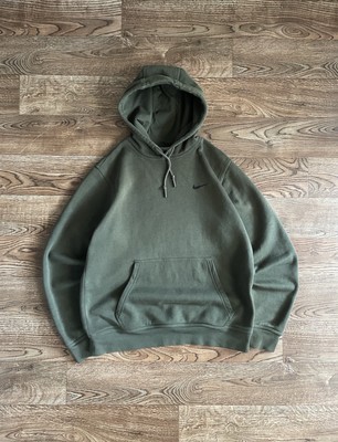 green vintage nike hoodie