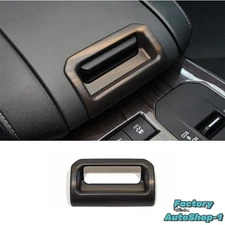 Wood Grain Console Armrest Box Handle Cover For Toyota Highlander 2020-2022 1PCS